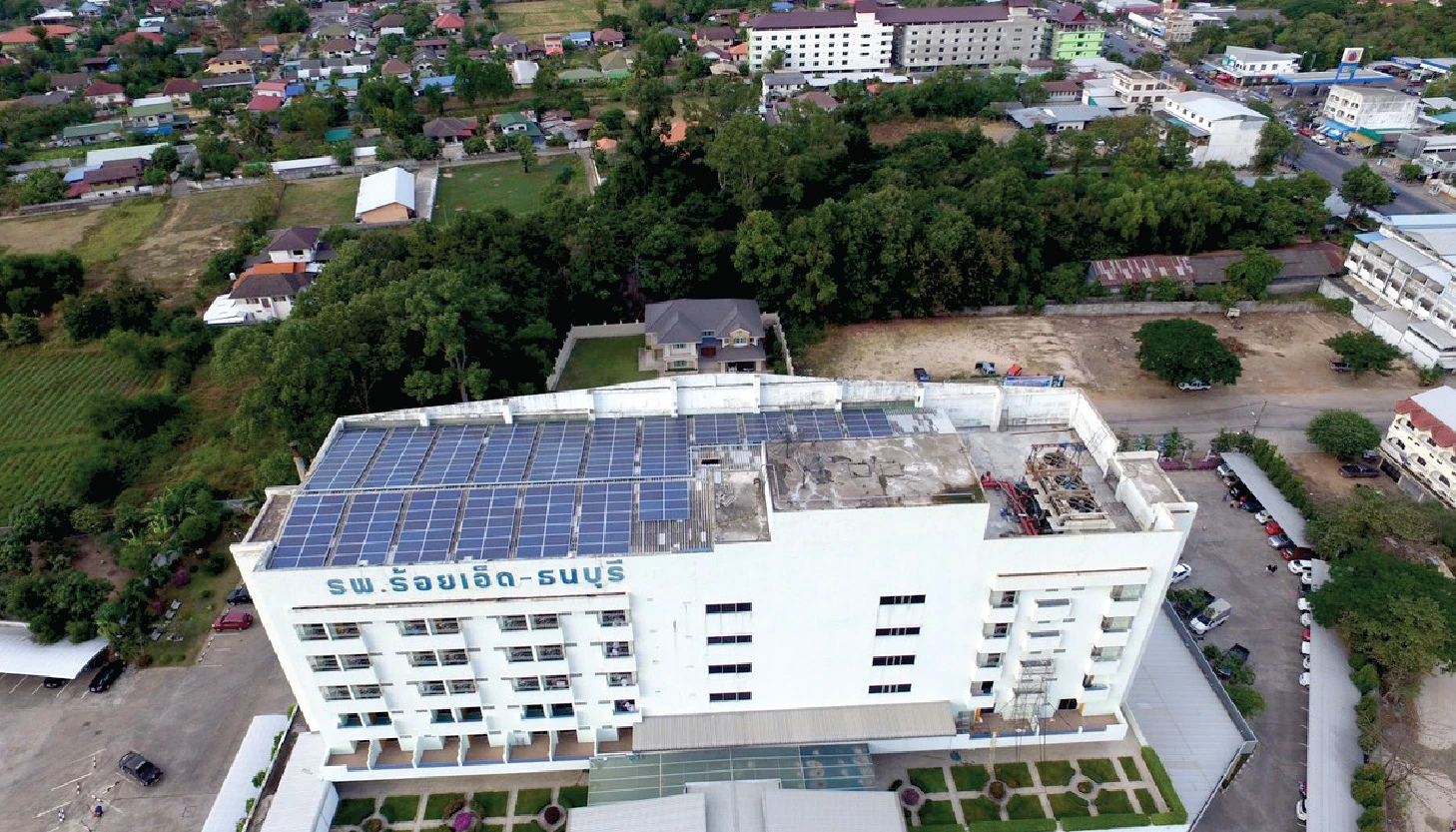 โรงพยาบาลร้อยเอ็ด-ธนบุรี, ร้อยเอ็ด (300 KWP)