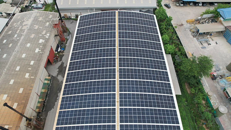 บริษัท ไทยเอ้กเซลแคนแวส จำกัด (456 kWp)